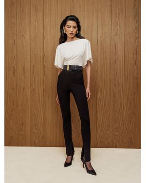 Reformation Avery Knit Top - White