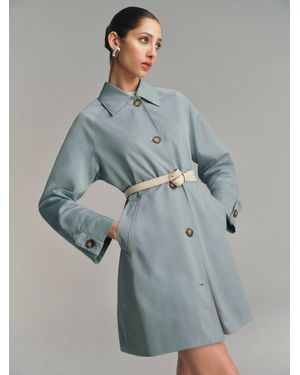 Reformation Dion Trench - Blue