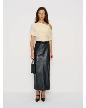 Reformation Iris Knit Top - White