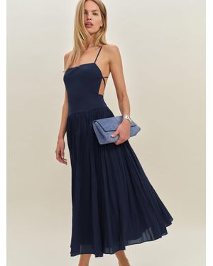 Reformation Perlette Dress - Blue