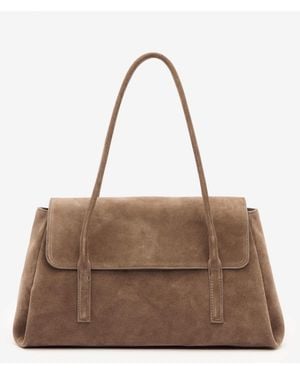 Reformation Medium Caterina Top Handle - Brown