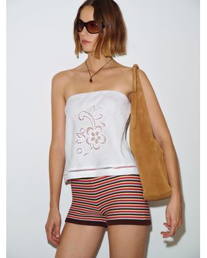 Reformation Spritz Linen Top - White