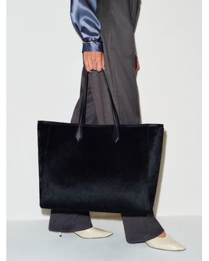 Reformation Sofia Tote Haircalf - Blue