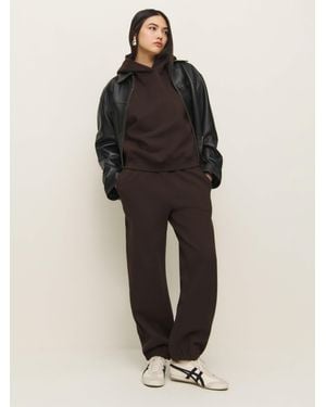 Reformation Skye Boyfriend Sweatpant - Black