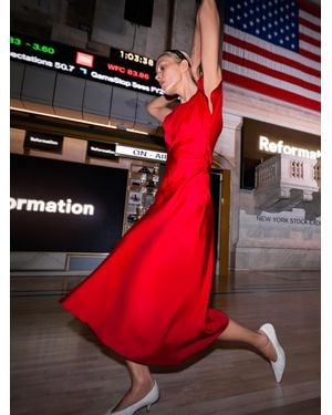 Reformation Tierra Dress 0 - Red