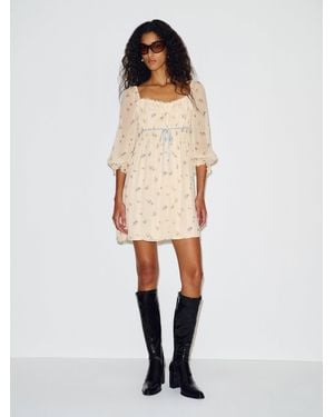 Reformation Daisy Dress Lace - Natural