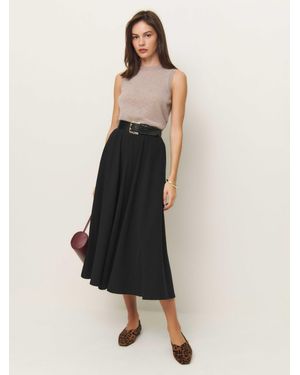 Reformation Esti Knit Skirt - Natural