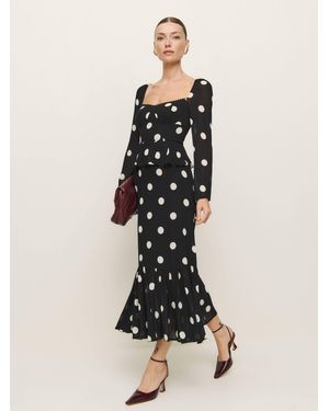Reformation Zandra Dress - Natural