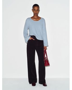 Reformation Cova Knit Top - Blue
