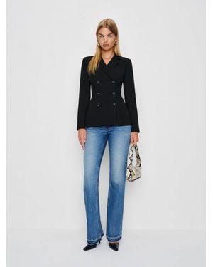 Reformation Caden Blazer - Blue