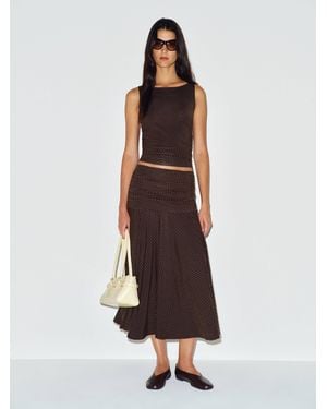 Reformation Demi Knit Two Piece - White
