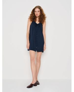 Reformation Holly Sleep Dress - Blue