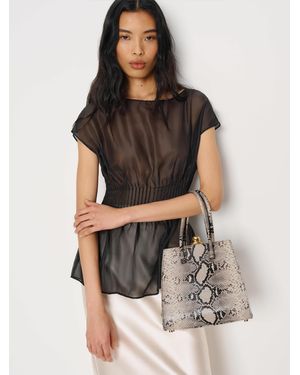 Reformation Peppa Top Handle - Black