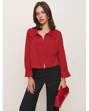 Reformation Juni Top - Red
