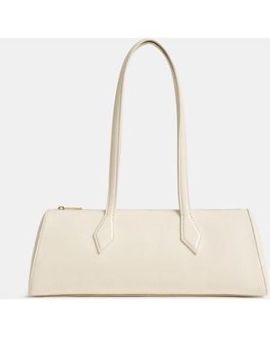 Reformation Sofia East West Shoulder Bag - Natural