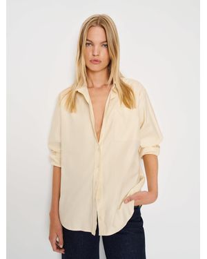 Reformation Eli Oversized Shirt - Natural