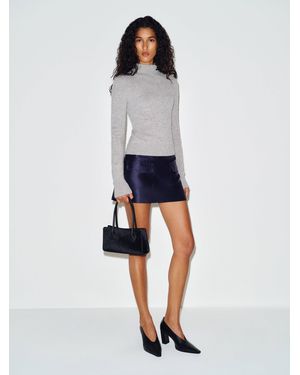Reformation Calloway Low Rise Skort 8 - Blue