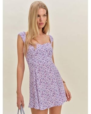 Reformation Tanis Dress - Purple