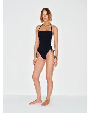 Reformation Bandi One Piece Swimsuit - Blue