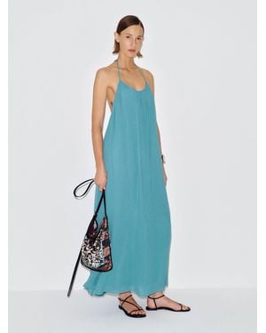 Reformation Fawnie Dress - Blue