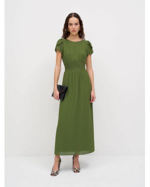 Reformation Drusilla Dress 0 - Green