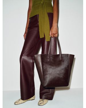 Reformation Paloma North South Tote - Brown