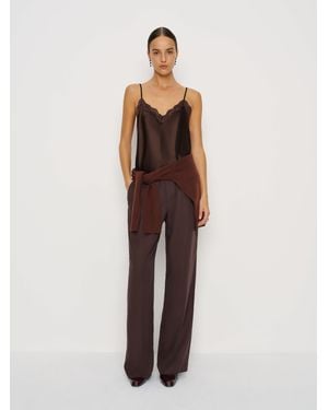 Reformation Teddy Silk Top - Multicolor