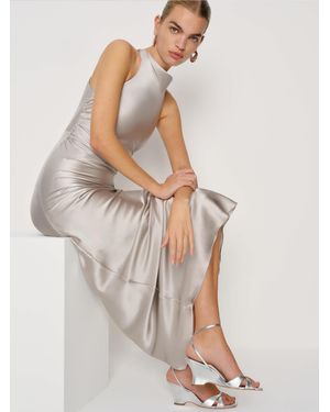 Reformation Margo Wedge Sandal - White