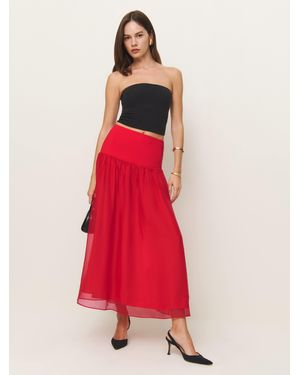 Reformation Nuria Skirt - Red
