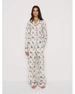 Reformation Coco Pyjama Set - White