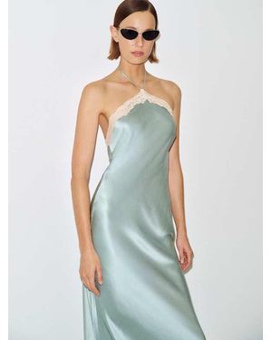 reformation glenna silk dress Reformation