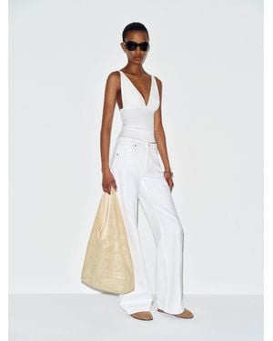 Reformation Vanessa Knit Top - White