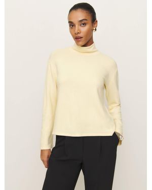 Reformation Anya Knit Top - Black