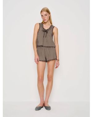 Reformation Hazel Pyjama Set - Natural