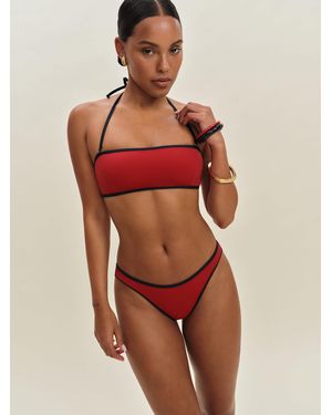 Reformation Douro Bikini Bottom - Red