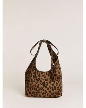 Reformation Small Vittoria Tote Leather - Natural