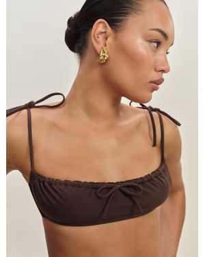 Reformation Kahiwa Bikini Top - Black