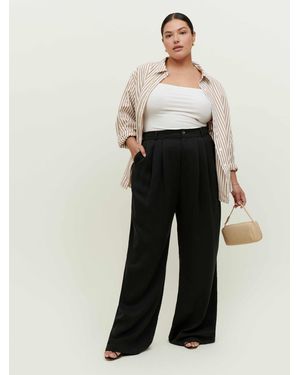 Reformation Mason Pant Es - Black