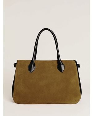 Reformation Oversized Patrizia Bag - Natural