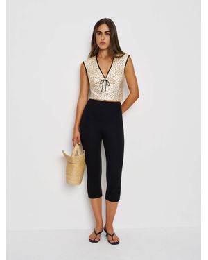 Reformation Cherry Silk Top 10 - Natural