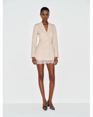 Reformation Saro Blazer - White