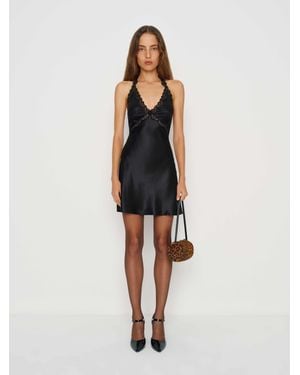 Reformation Monica Silk Dress - White