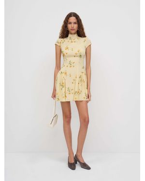 Reformation Maven Mini Dress - Natural