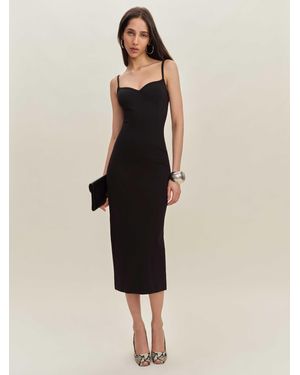 Reformation Remi Heavy Knit Dress - Natural