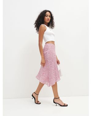 Reformation Elle Skirt - Pink