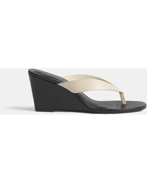 Reformation Jessie Wedge Thong 5 - White