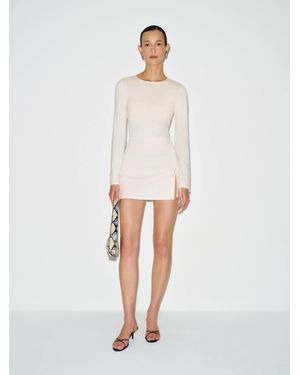 Reformation Isabella Knit Dress in Red | Lyst