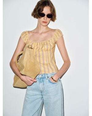Reformation Amouret Top Lace 2 - Blue