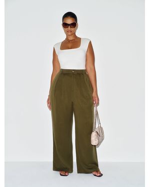 Reformation Mason Pant Es - Green