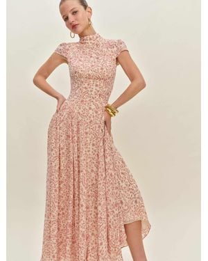 Reformation Maven Dress - Pink